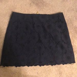 Lilly Pulitzer Navy Skirt